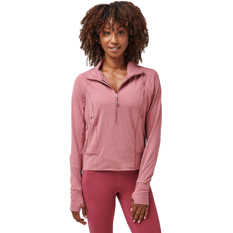 SLENDER COZY HALF ZIP