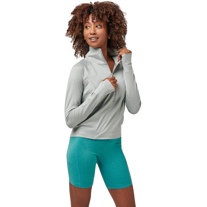 SLENDER COZY HALF ZIP