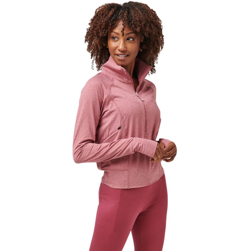 SLENDER COZY HALF ZIP