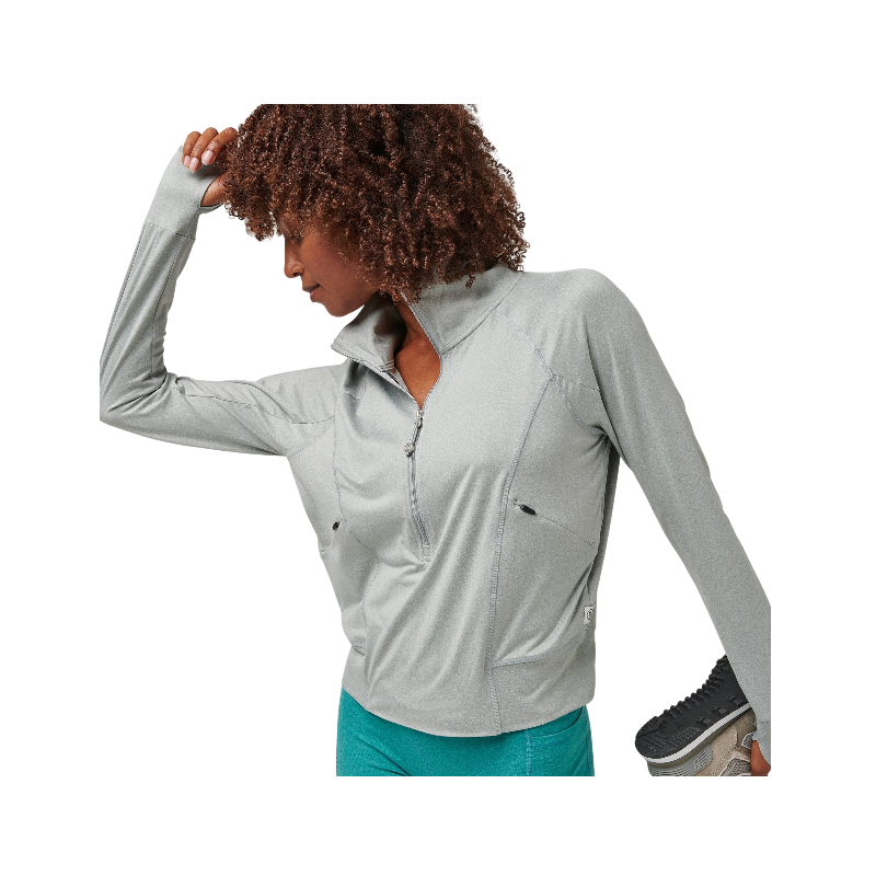 SLENDER COZY HALF ZIP