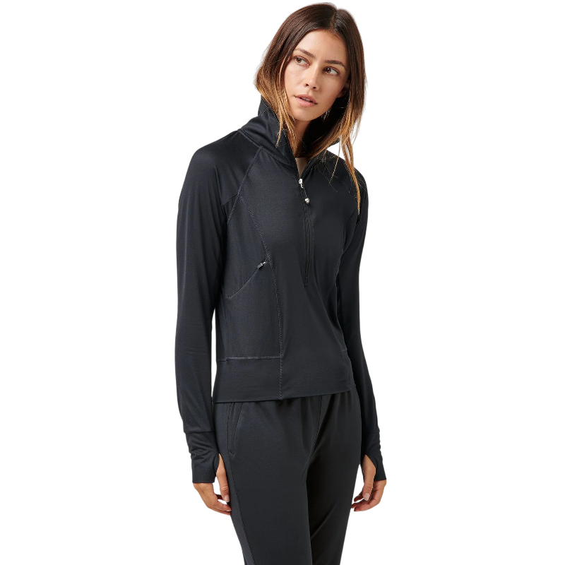 SLENDER COZY HALF ZIP