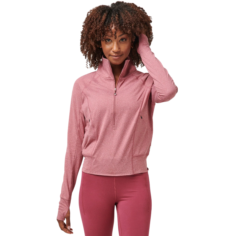 SLENDER COZY HALF ZIP