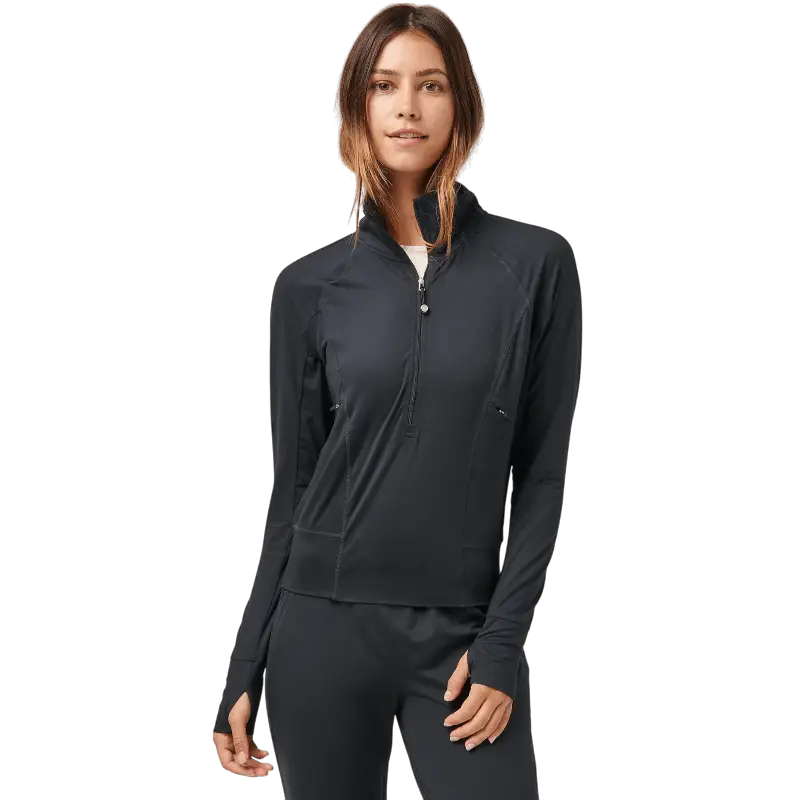 SLENDER COZY HALF ZIP - Pullovers - SwagWear