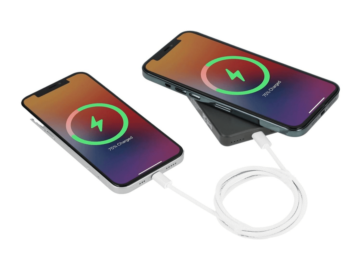Solekick™ MagClick™ 5000 mAh Wireless Power Bank - Wireless Power Banks - SwagWear