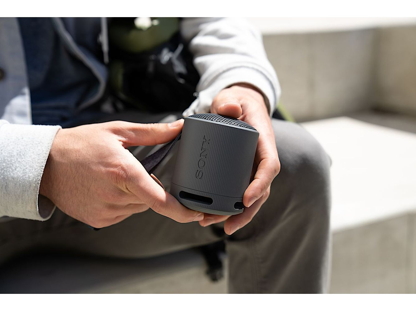 Sony SRS-XB100 Bluetooth Speaker - Black - Waterproof Speakers