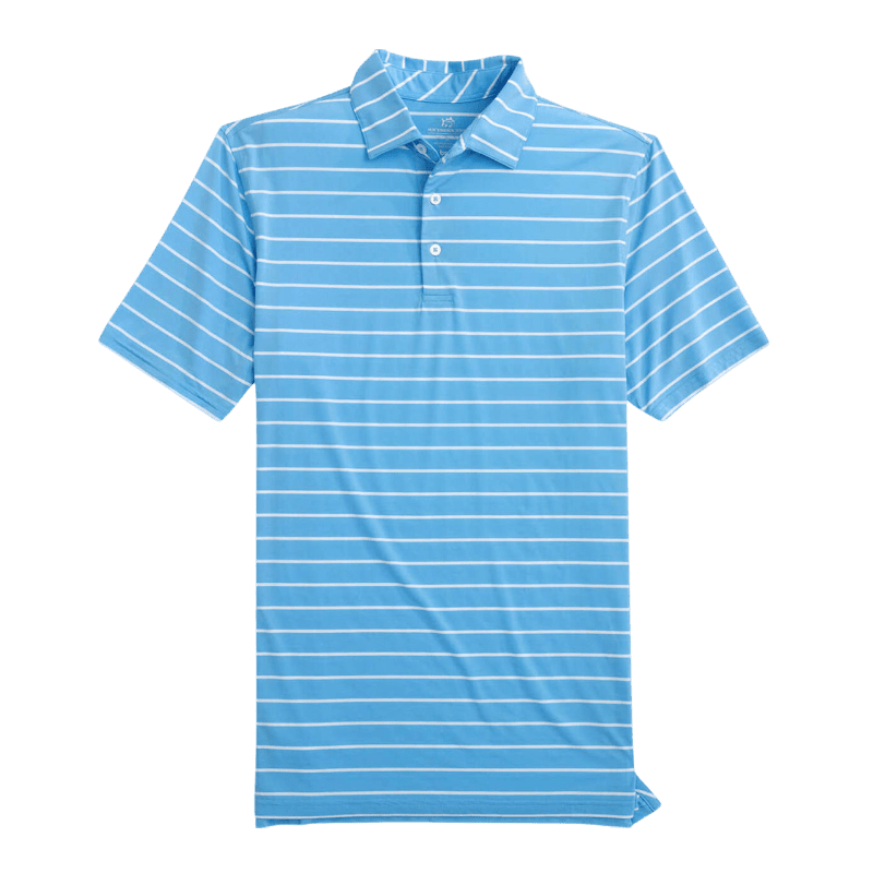 Southern Tide Men's Breeze Desmond Stripe Performance Polo - Polos - SwagWear