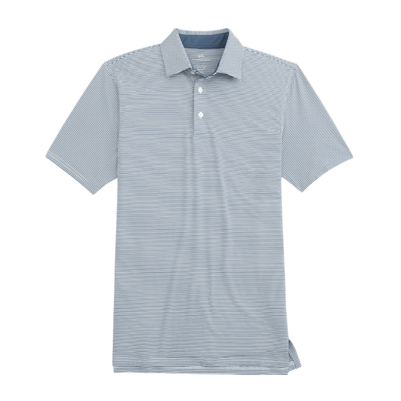 Southern Tide Men's Brrr eeze Meadowbrook Stripe Polo - Polos - SwagWear