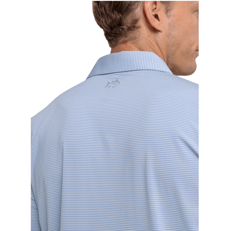 Southern Tide Men's Brrr eeze Meadowbrook Stripe Polo - Polos - SwagWear