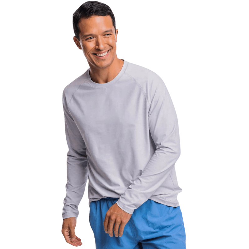 Southern Tide Men's Brrr-illiant Performance Long-Sleeve T-Shirt - Long-Sleeved T-Shirts - SwagWear