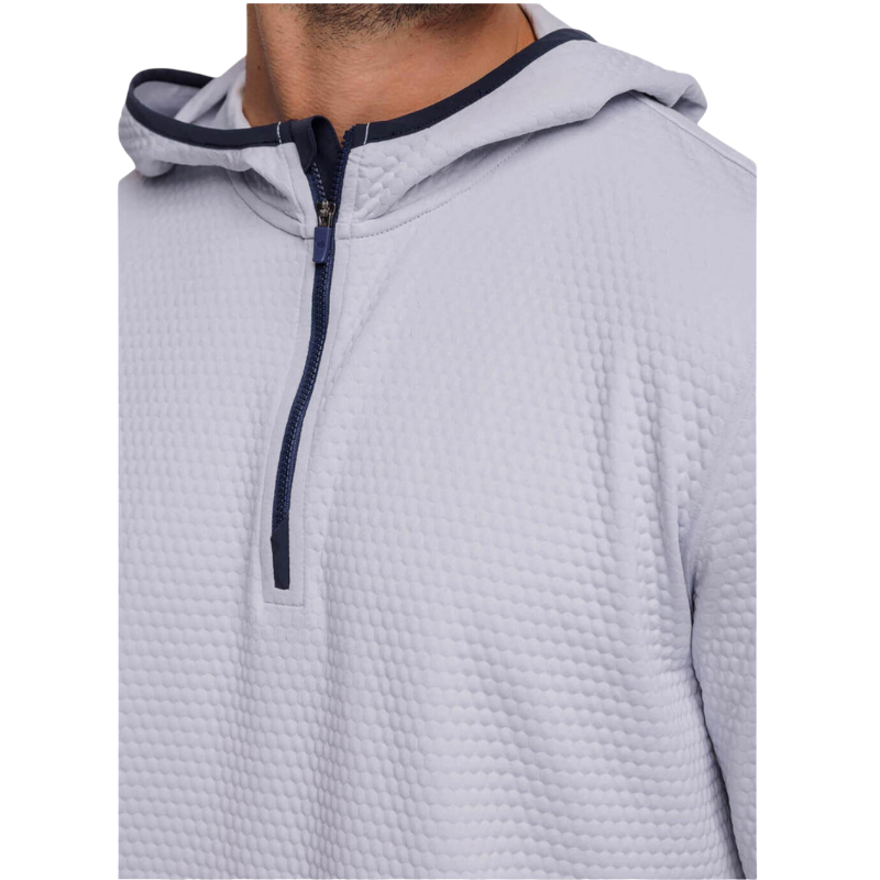 Southern Tide Men's Scuttle Heather Performance Quarter-Zip Hoodie