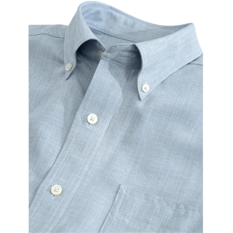 Southern Tide Men's Short-Sleeve Dock Shirt - Button Down Shirts - SwagWear