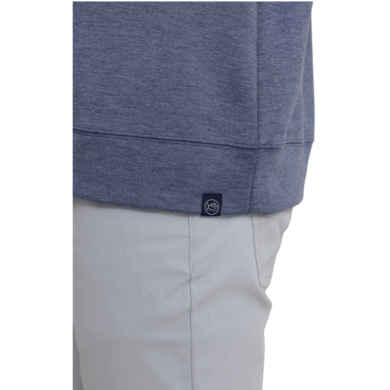 Southern Tide Men's Whyche Interlock Heather Quarter-Zip