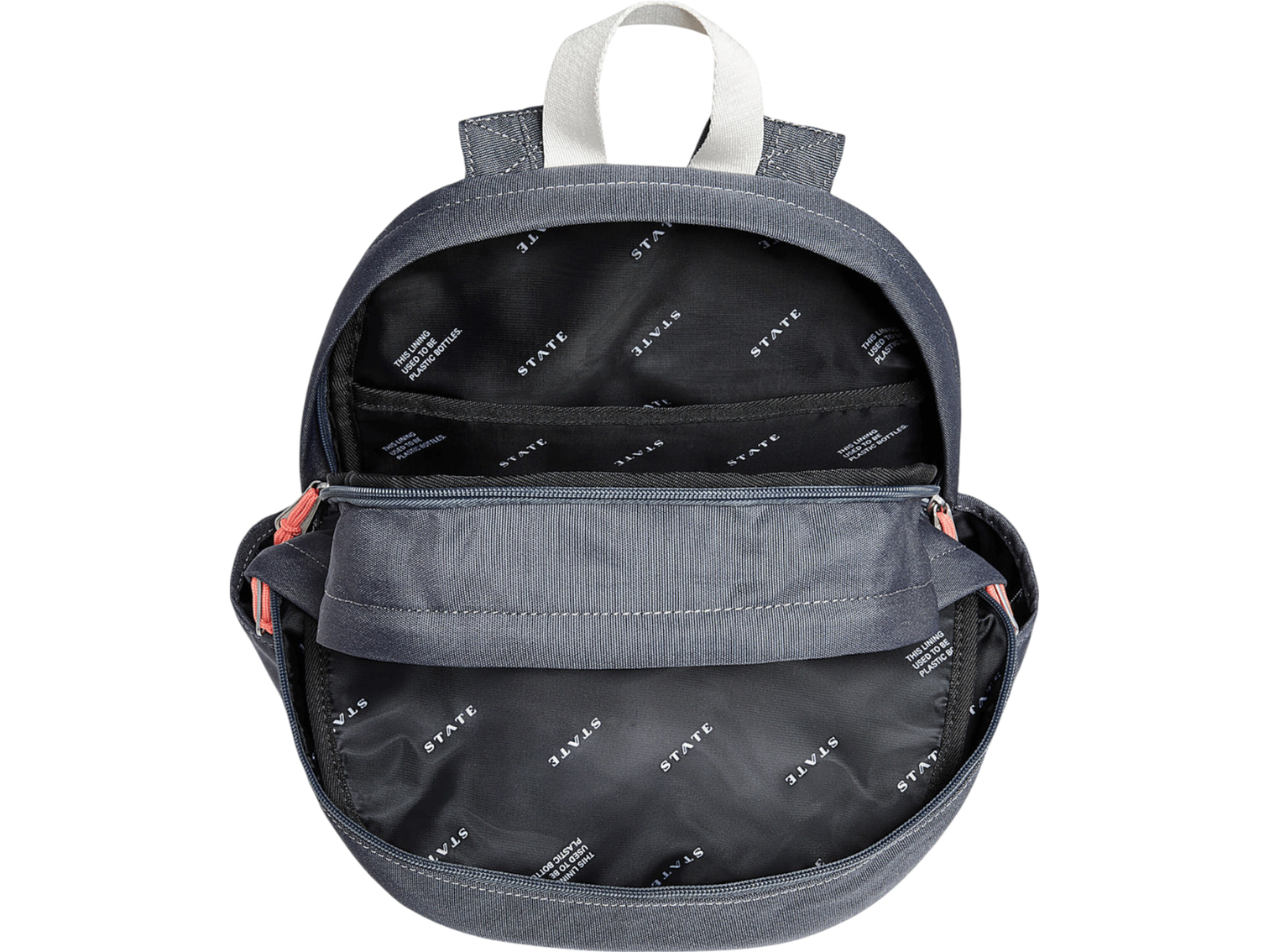 STATE Bags Kane Double Pocket Polycanvas Backpack