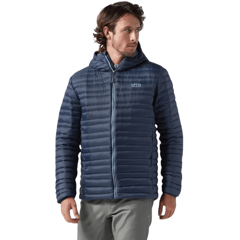 STIO Men's Pinion Down Hooded Jacket - Jackets - SwagWear