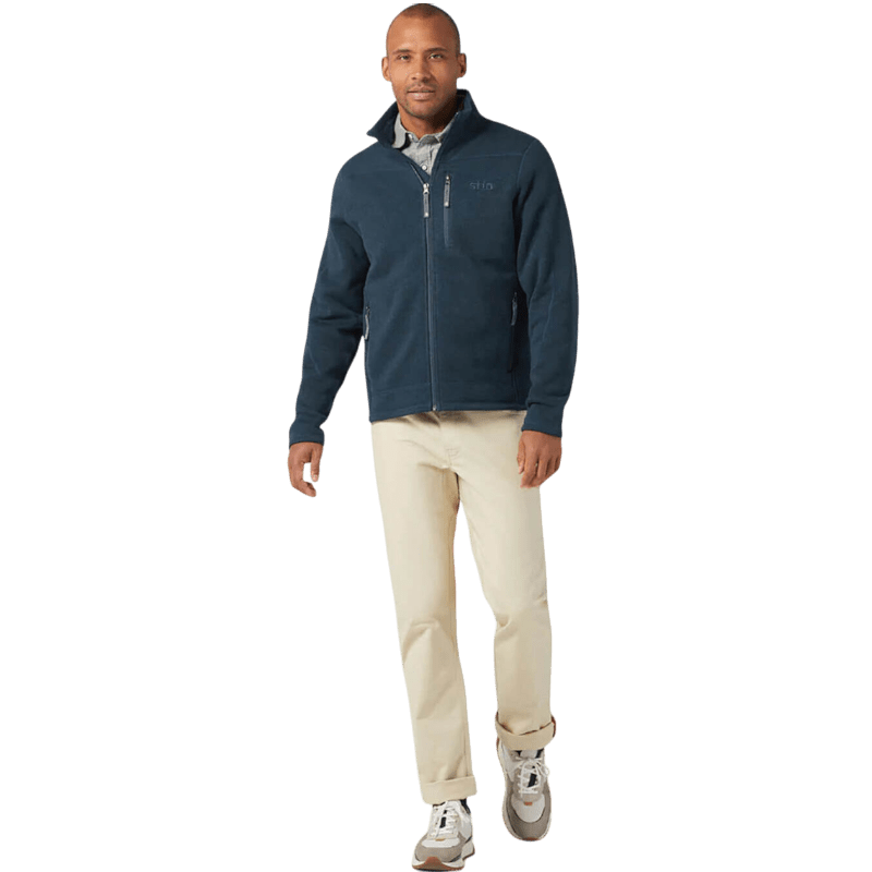 STIO Men's Wilcox Sweater Fleece Jacket - Fleece Jackets - SwagWear