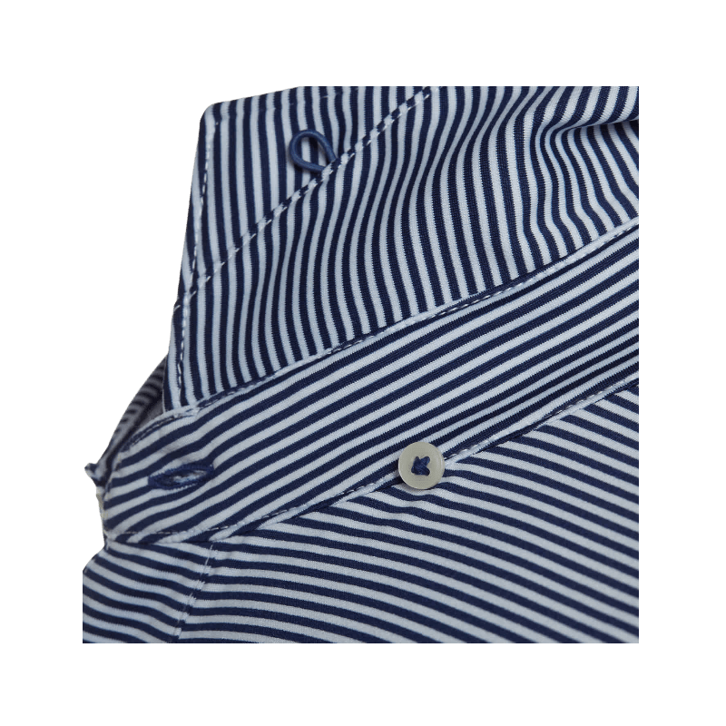 STITCH® Atlantic Stripe Polo Shirt - Men's - Polos - SwagWear