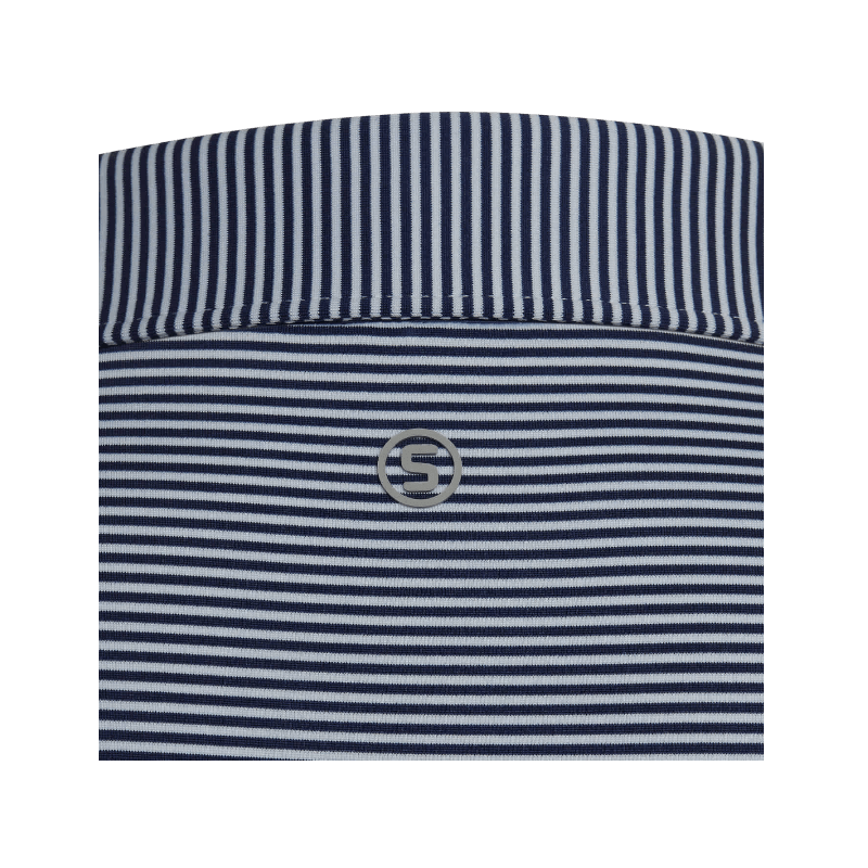 STITCH® Atlantic Stripe Polo Shirt - Men's - Polos - SwagWear