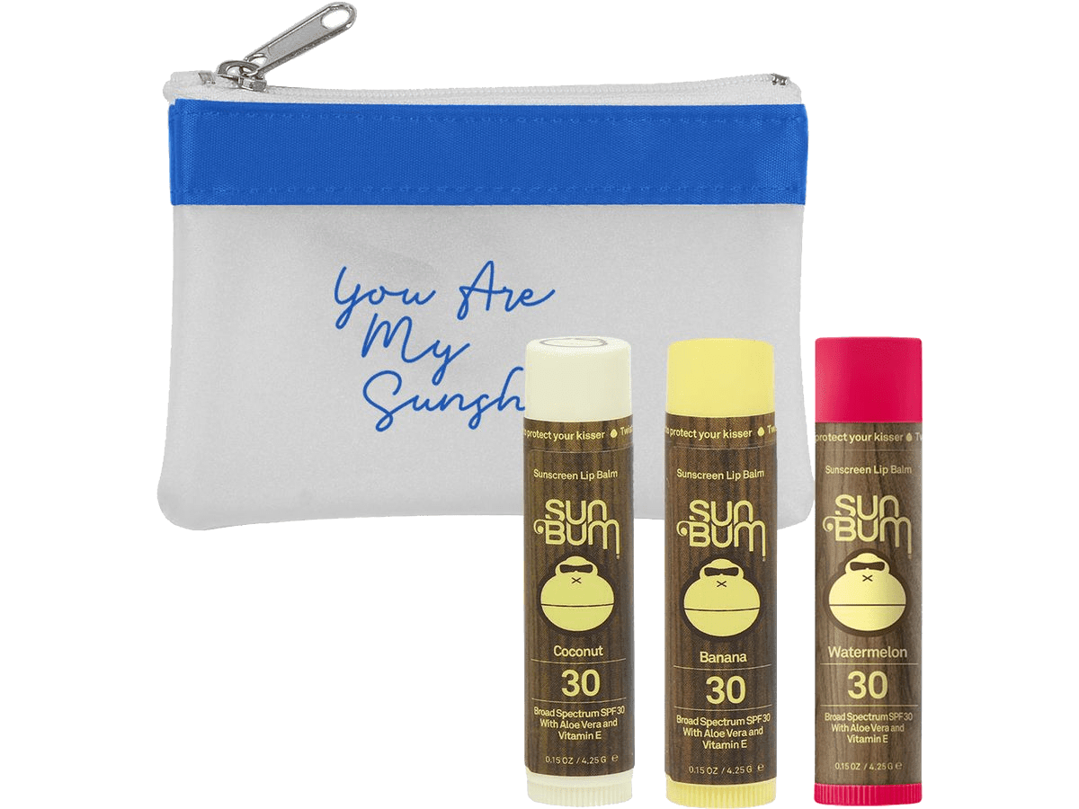 Sun Bum® 3-Pc. Lip Balm Kit - Aloe/Lotion Kits - SwagWear