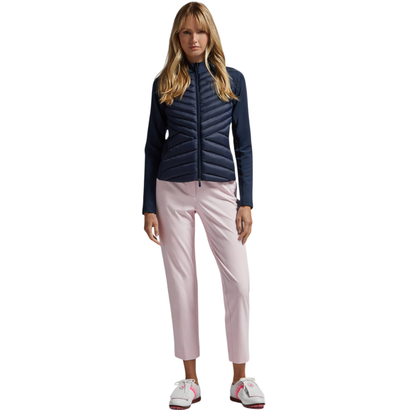 G/FORE Women's Hybrid Quilted Stretch Tech Interlock Jacket