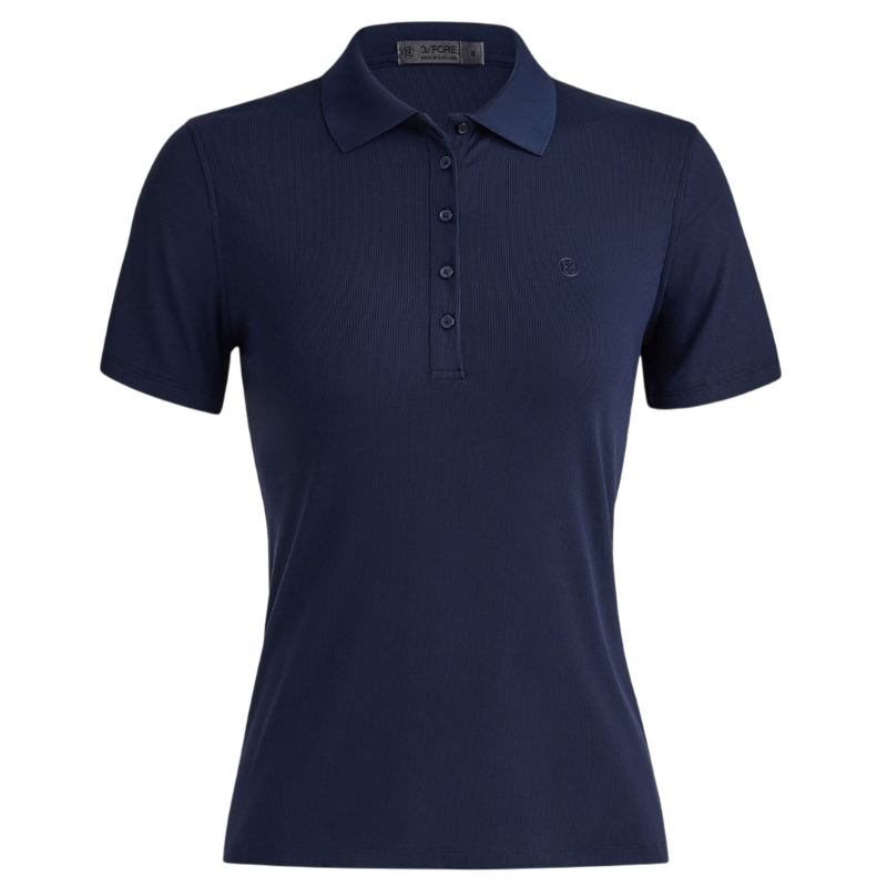 G/FORE Women's Ribbed Tech Nylon Polo