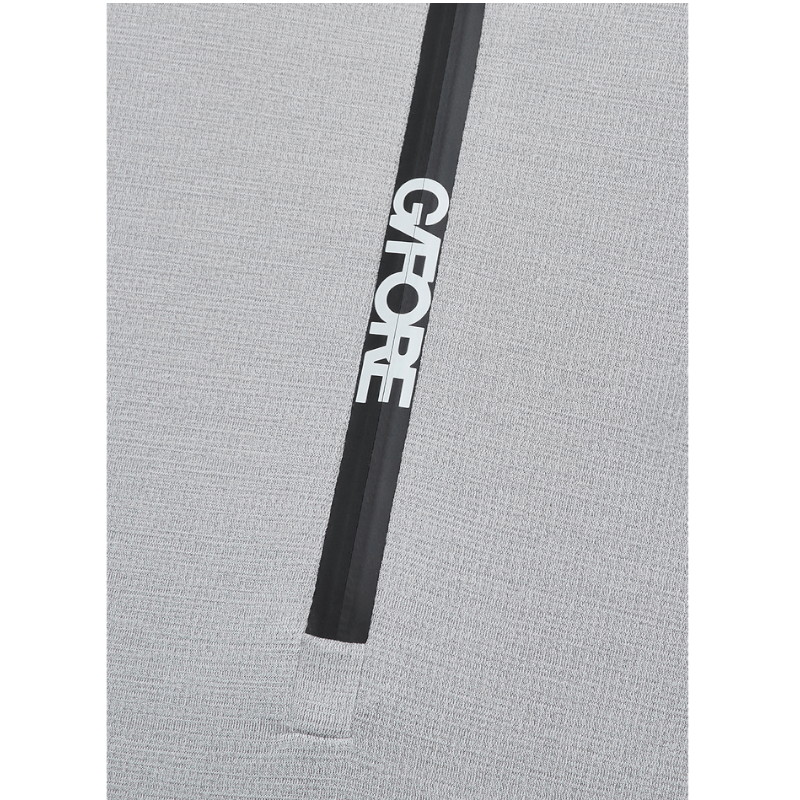 G/FORE Men's Brushed Back Tech Melange Quarter-Zip Pullover