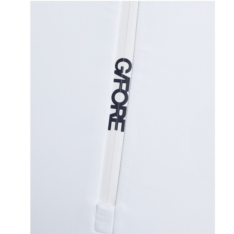 G/FORE Men's Brushed Back Tech Melange Quarter-Zip Pullover