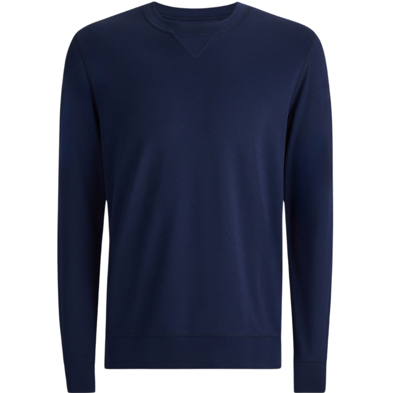 G/FORE Men's Performance Pique Crewneck Layer