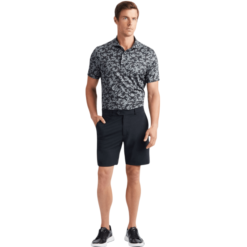 G/FORE Men's Mapped Icon Camo Tech Jersey Polo