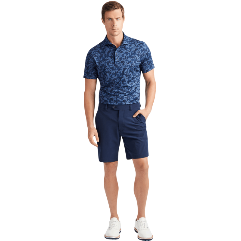 G/FORE Men's Mapped Icon Camo Tech Jersey Polo