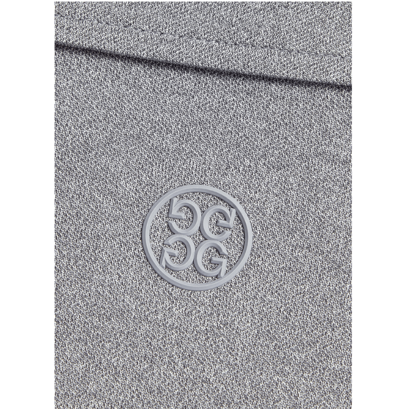 G/FORE Men's Melange Rib Gusset Tech Pique Polo