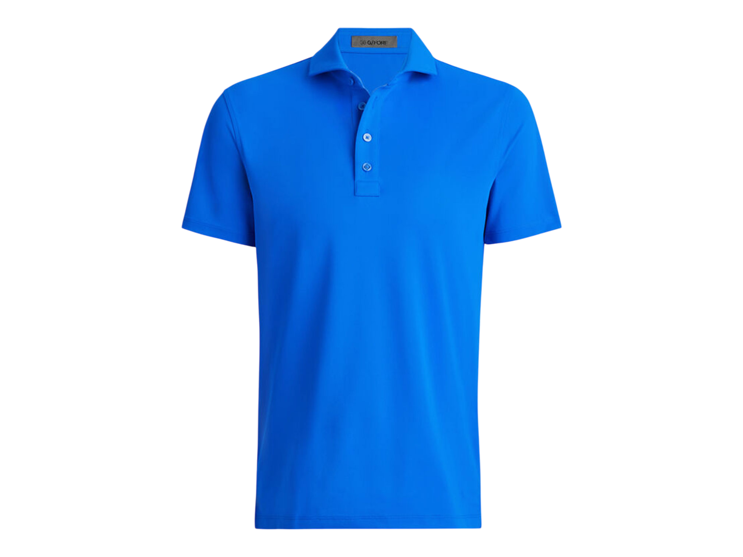 G/FORE Men's Melange Rib Gusset Tech Pique Polo