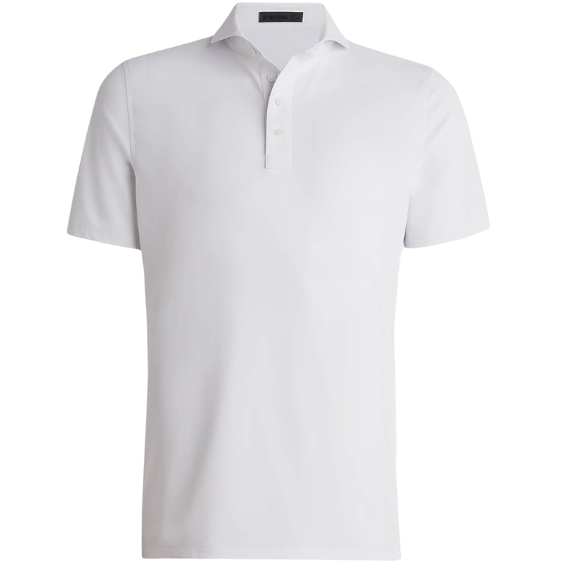G/FORE Men's Melange Rib Gusset Tech Pique Polo