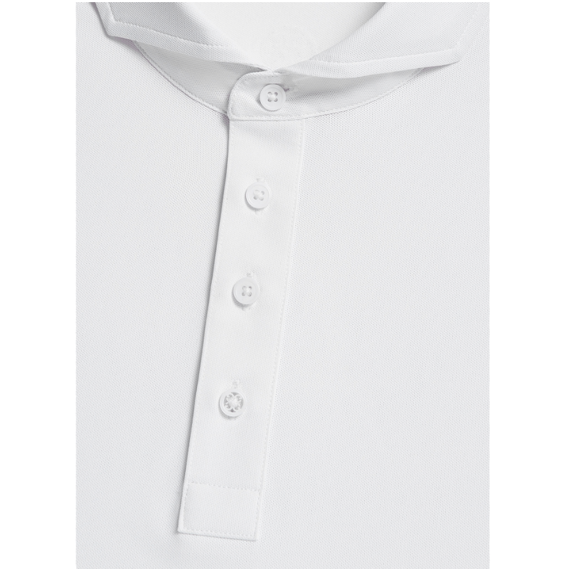 G/FORE Men's Melange Rib Gusset Tech Pique Polo