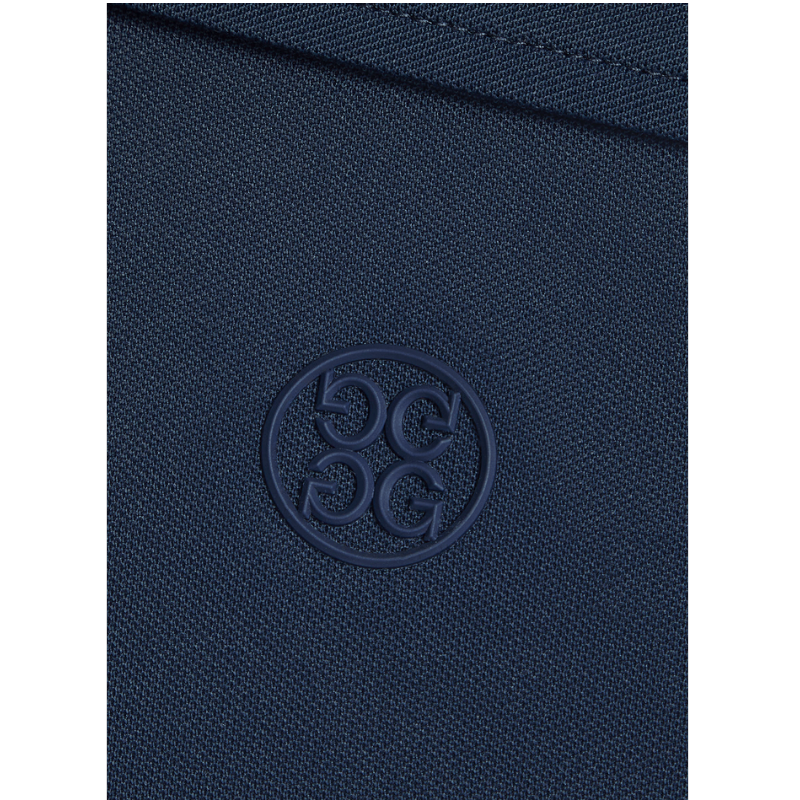 G/FORE Men's Melange Rib Gusset Tech Pique Polo