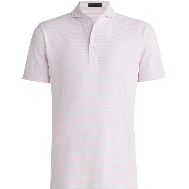 G/FORE Men's Feeder Stripe Tech Pique Polo