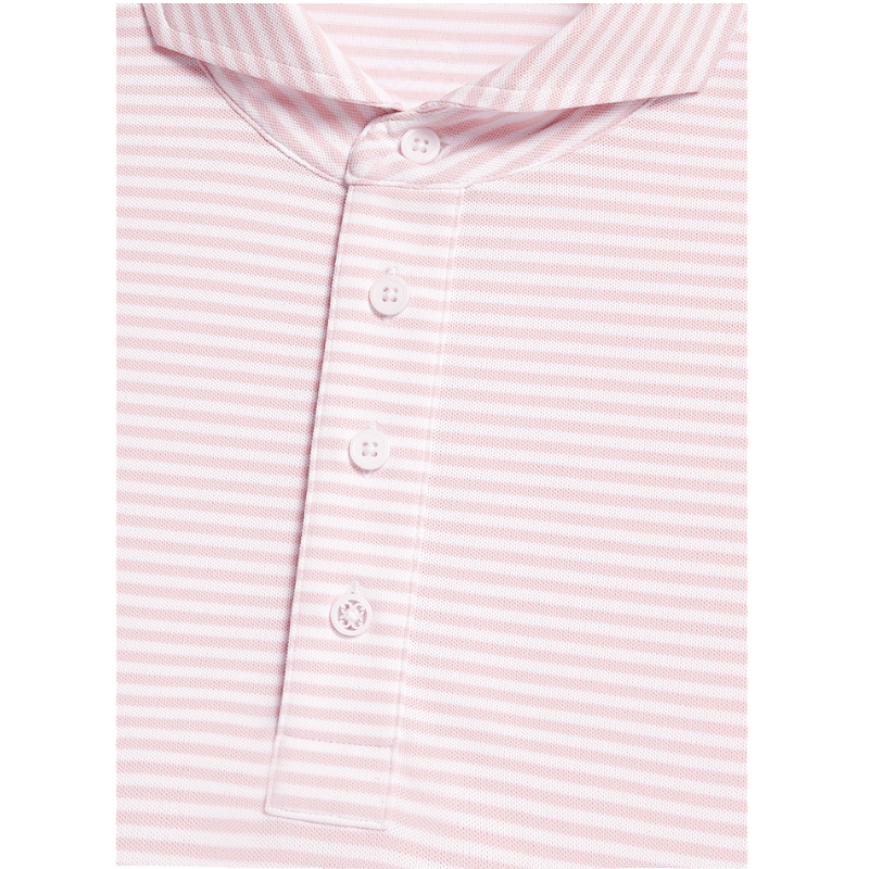 G/FORE Men's Feeder Stripe Tech Pique Polo