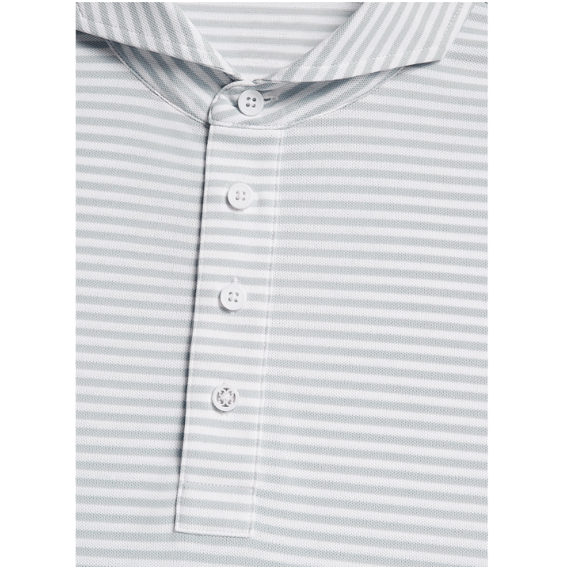 G/FORE Men's Feeder Stripe Tech Pique Polo