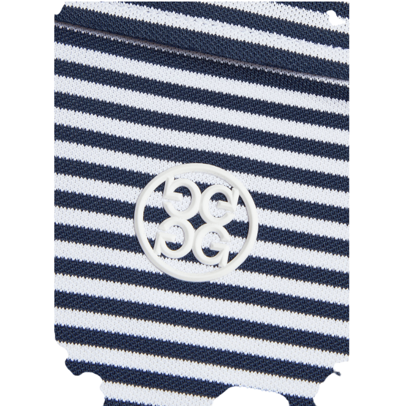 G/FORE Men's Feeder Stripe Tech Pique Polo