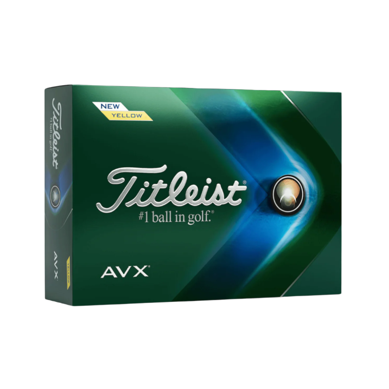 Titleist AVX Golf Balls-Yellow