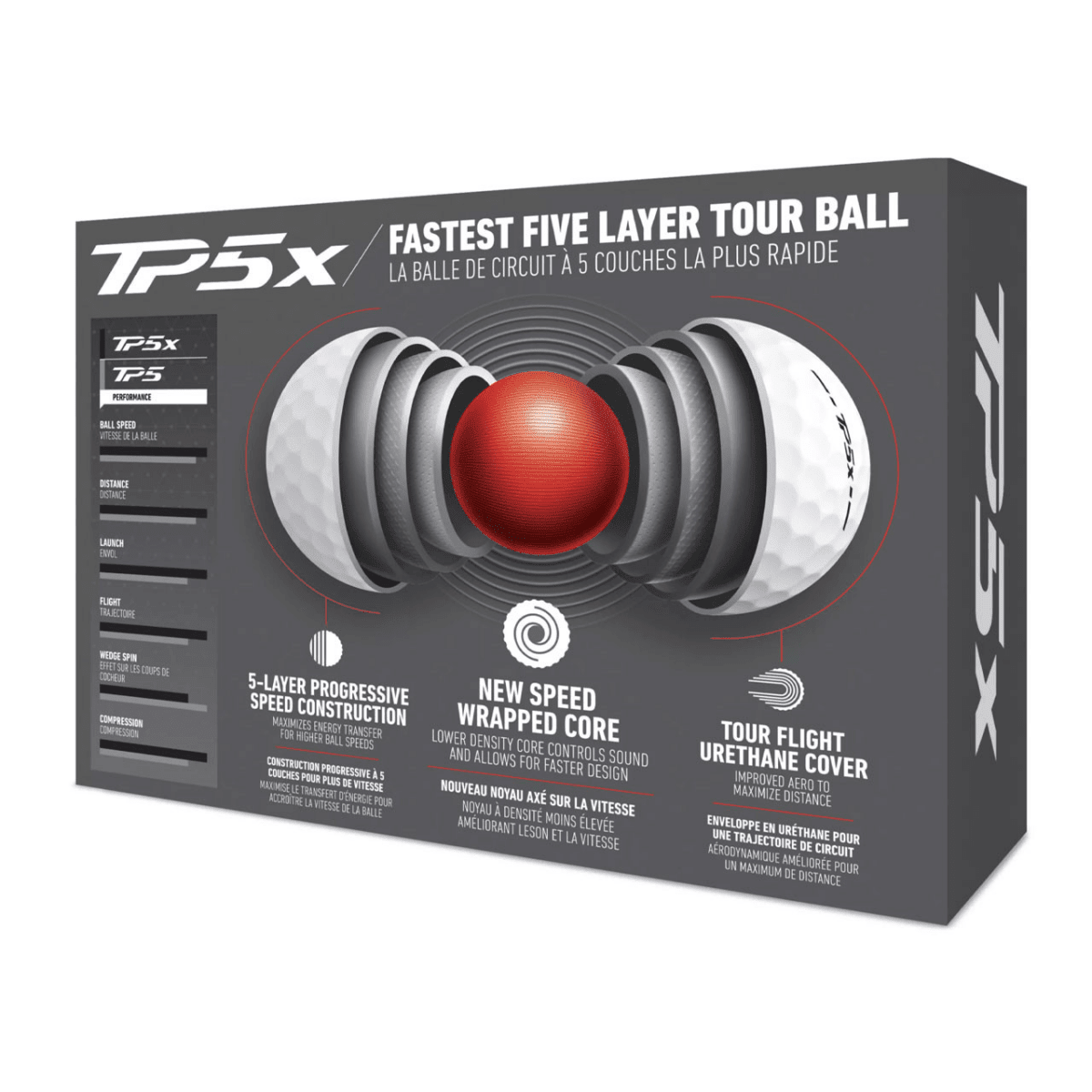 Taylormade TP5x - Golf Balls - SwagWear