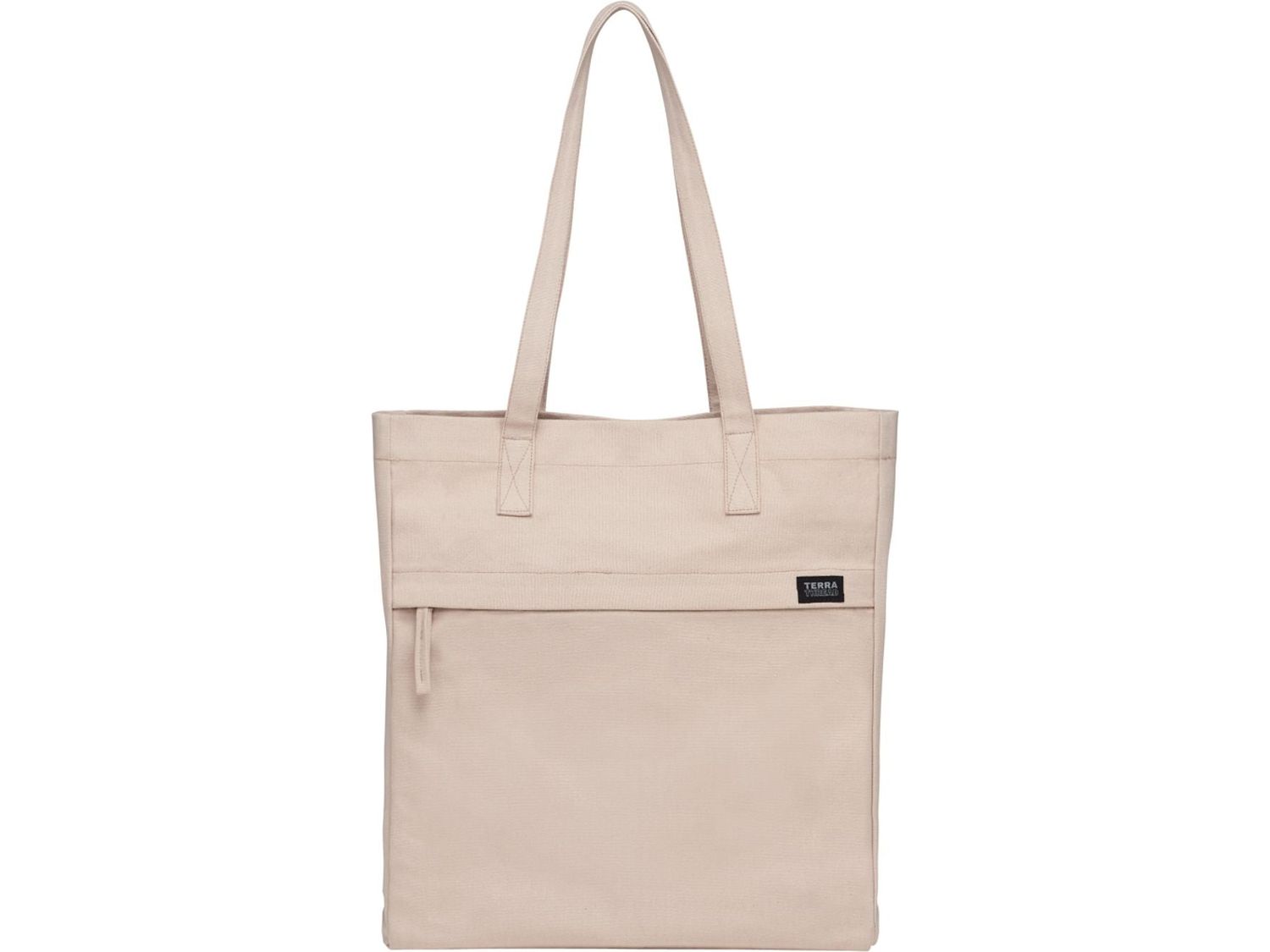 Terra Thread Fairtrade Executive Work Tote - Natural - Tote Bags