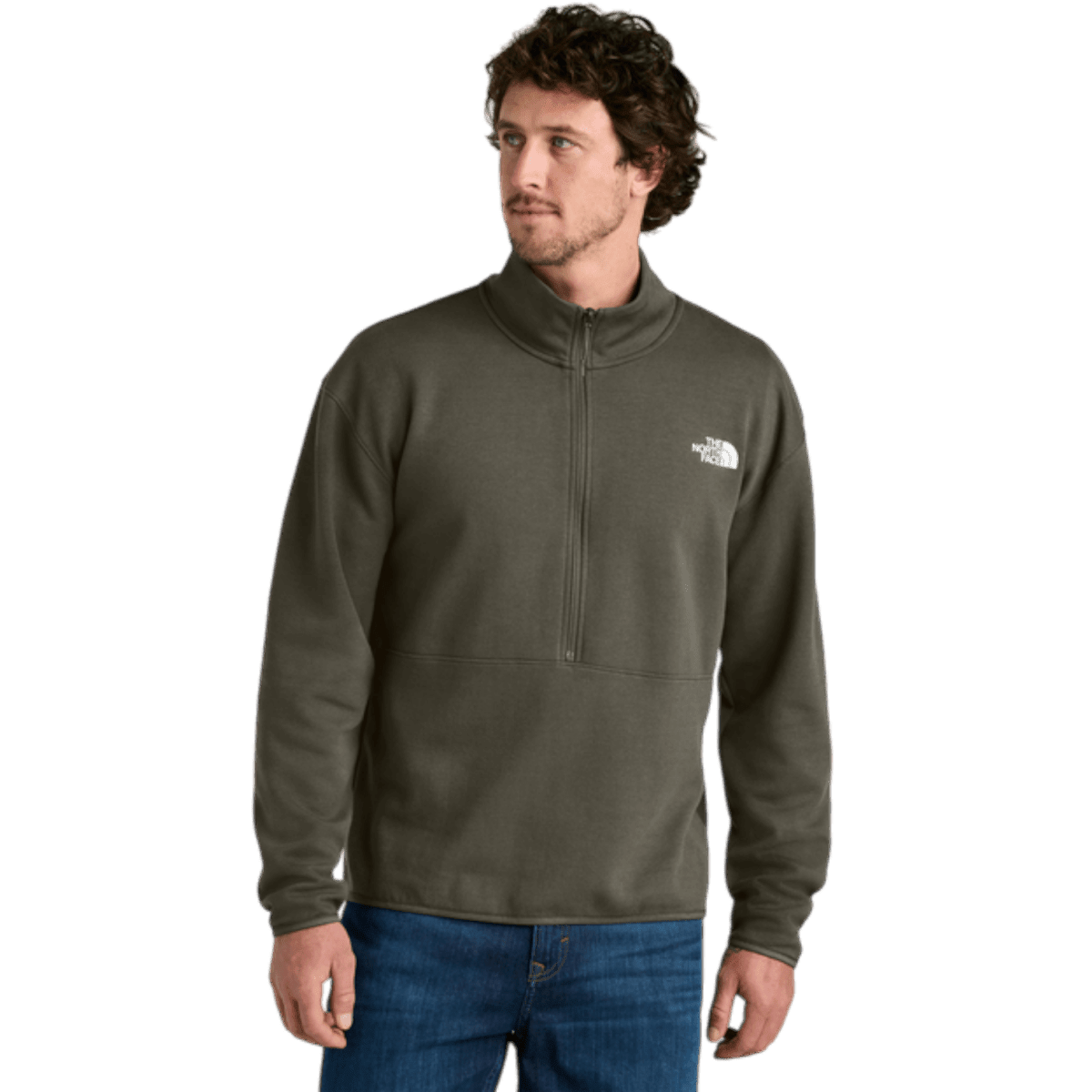 The North Face® Double-Knit 1/2-Zip Fleece - Pullovers - SwagWear