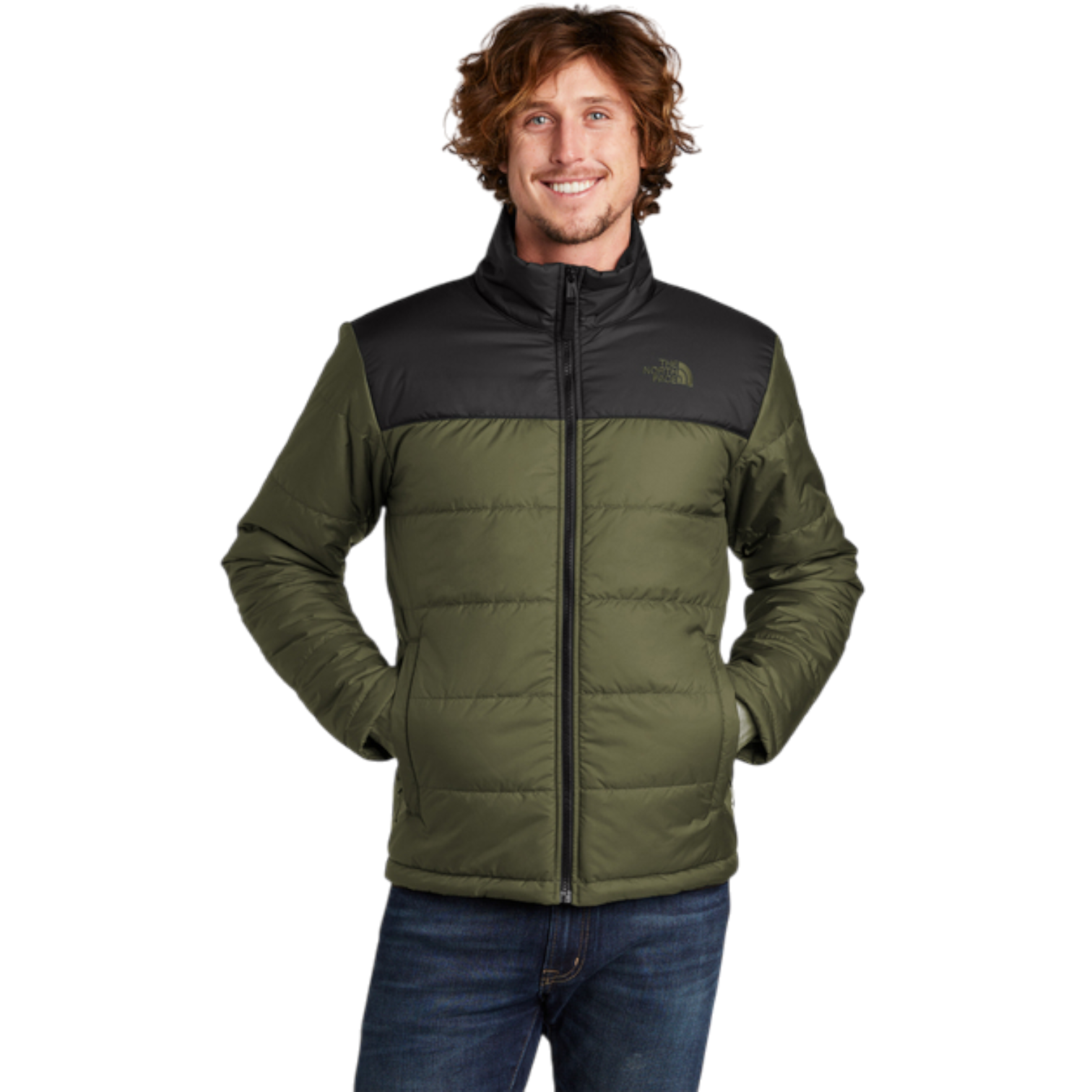 The North Face Everyday Insulated Jacket - Burnt Olive Green / S - Jackets