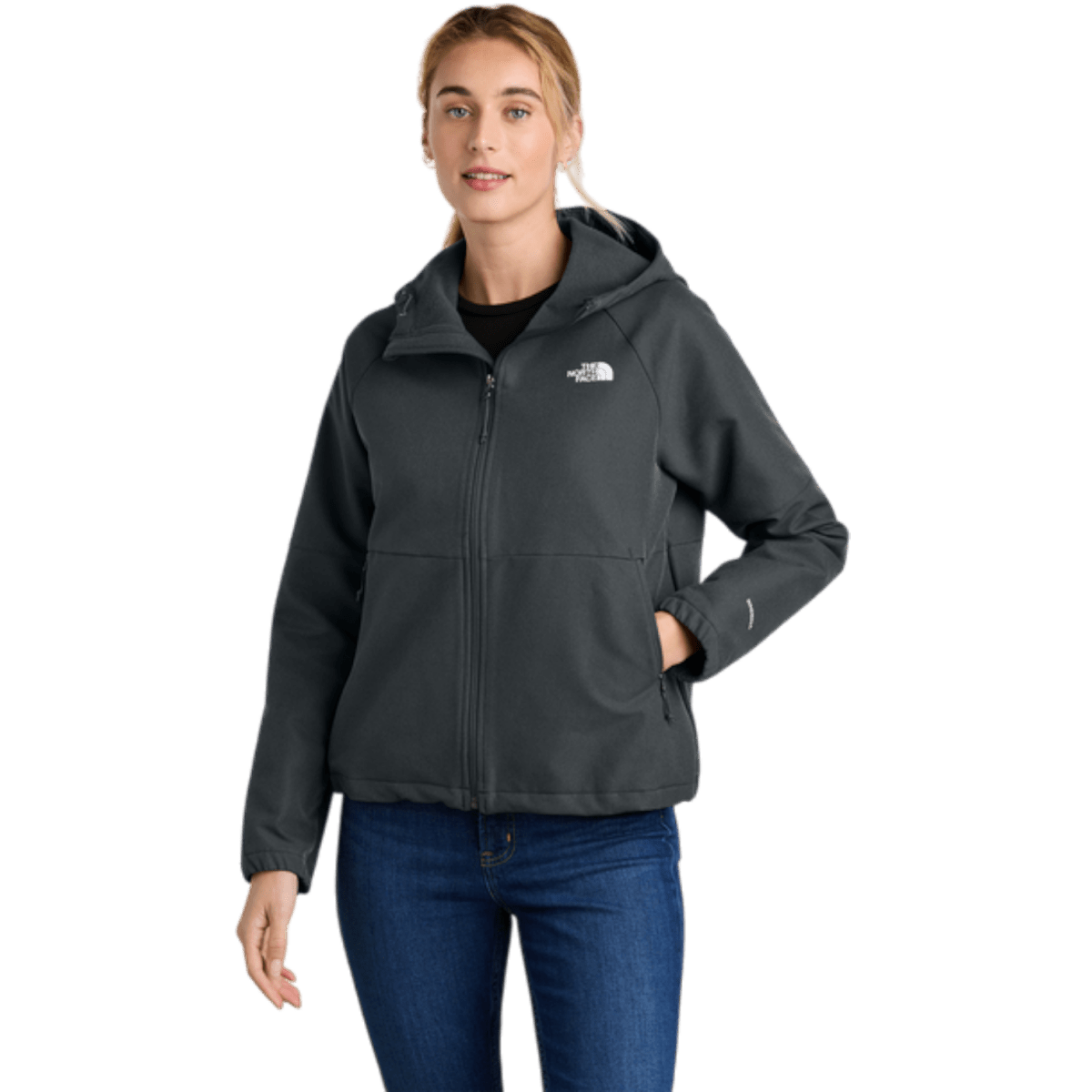 The North Face® Women's Barr Lake Hooded Soft Shell Jacket - Soft Shell Jackets - SwagWear