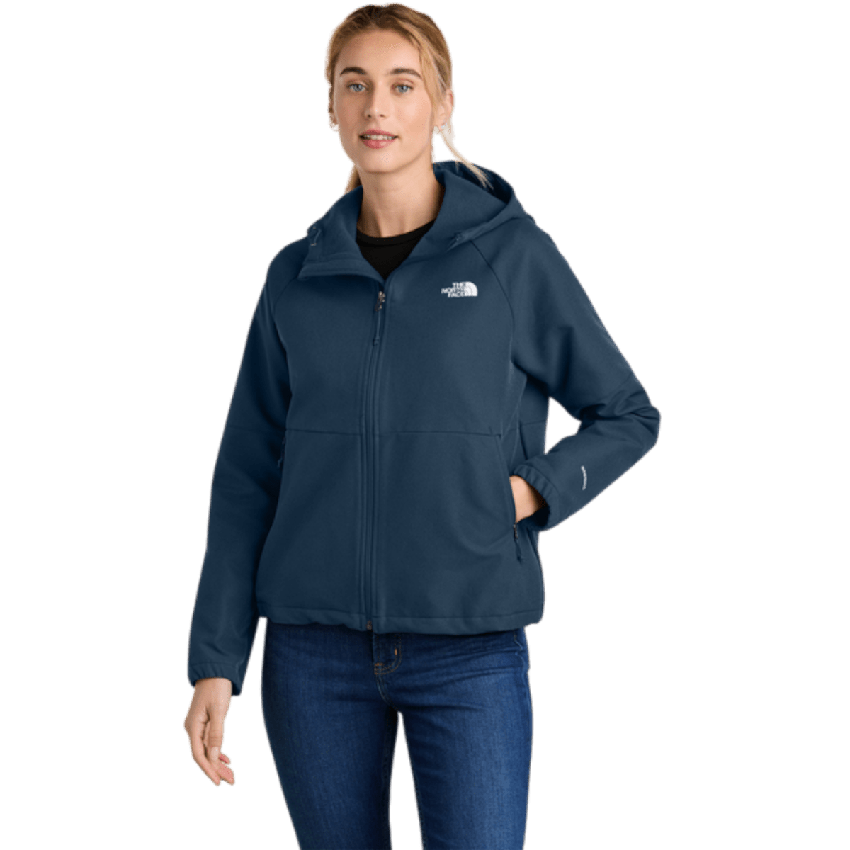 The North Face® Women's Barr Lake Hooded Soft Shell Jacket - Soft Shell Jackets - SwagWear