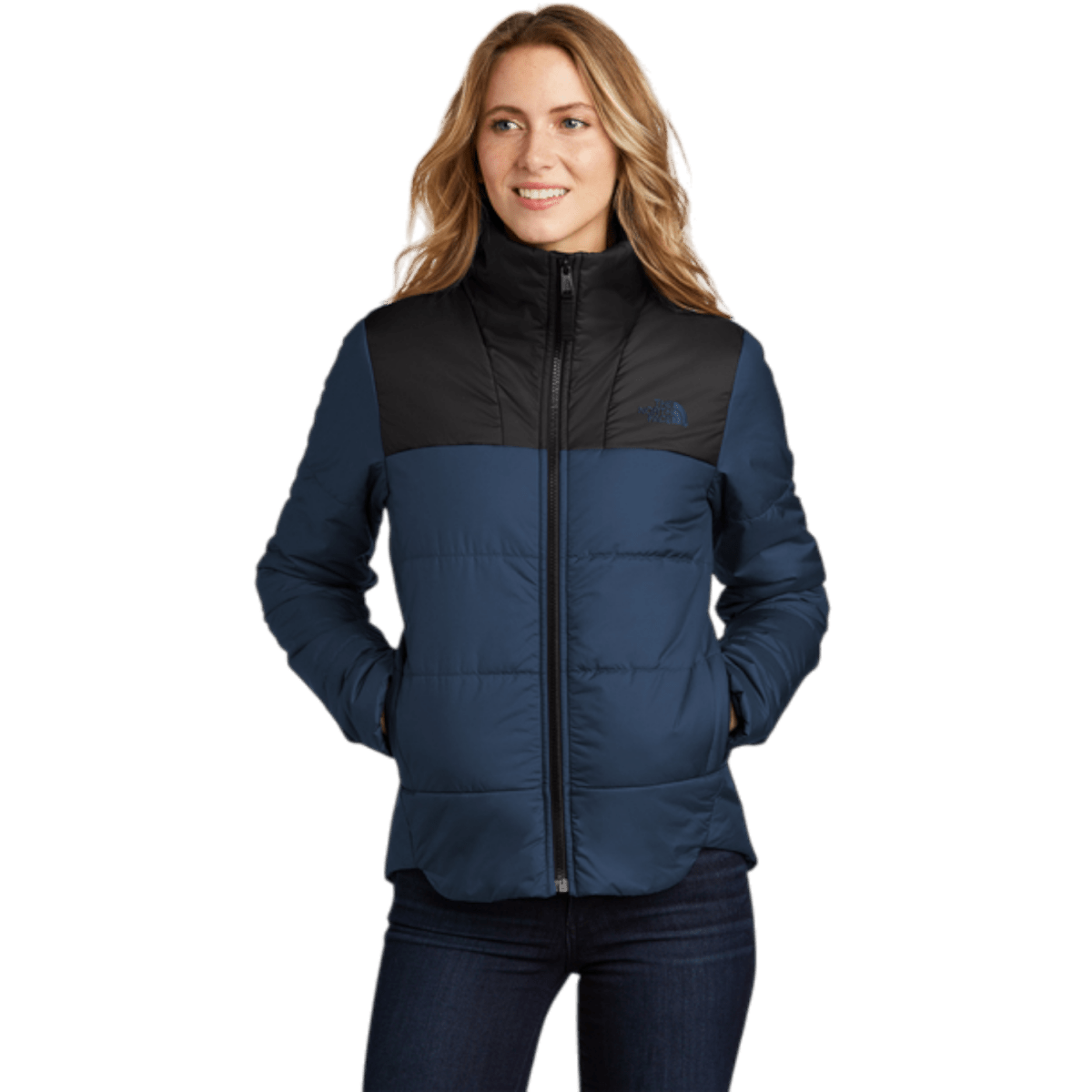 The North Face ® Women's Chest Logo Everyday Insulated Jacket - Jackets - SwagWear