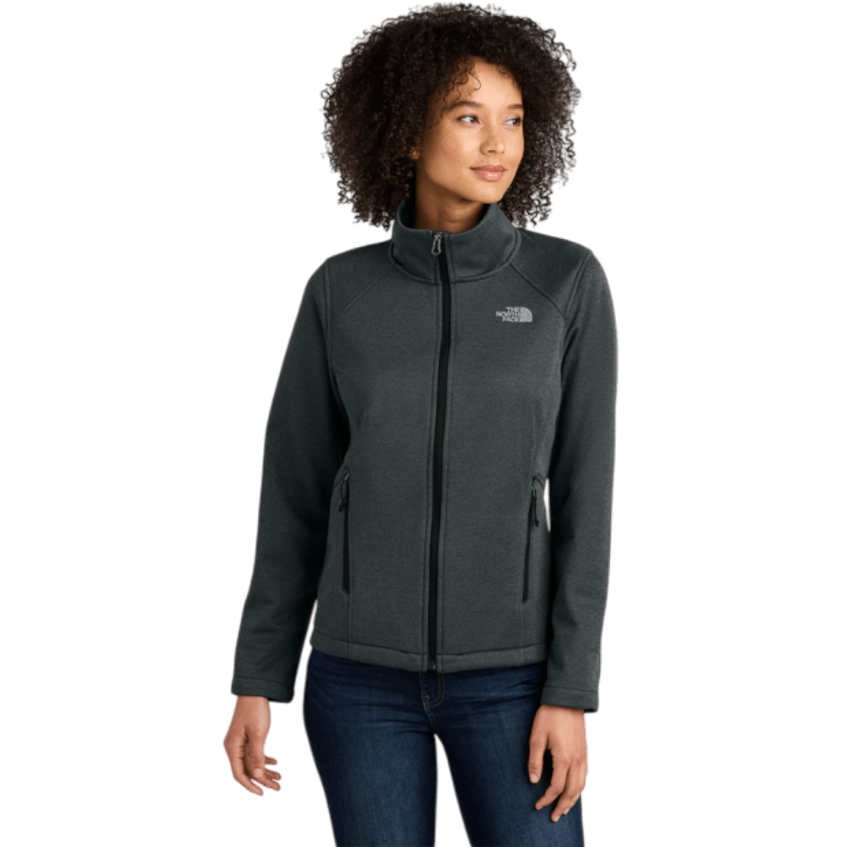 The North Face® Women's Chest Logo Ridgewall Soft Shell Jacket - Soft Shell Jackets - SwagWear
