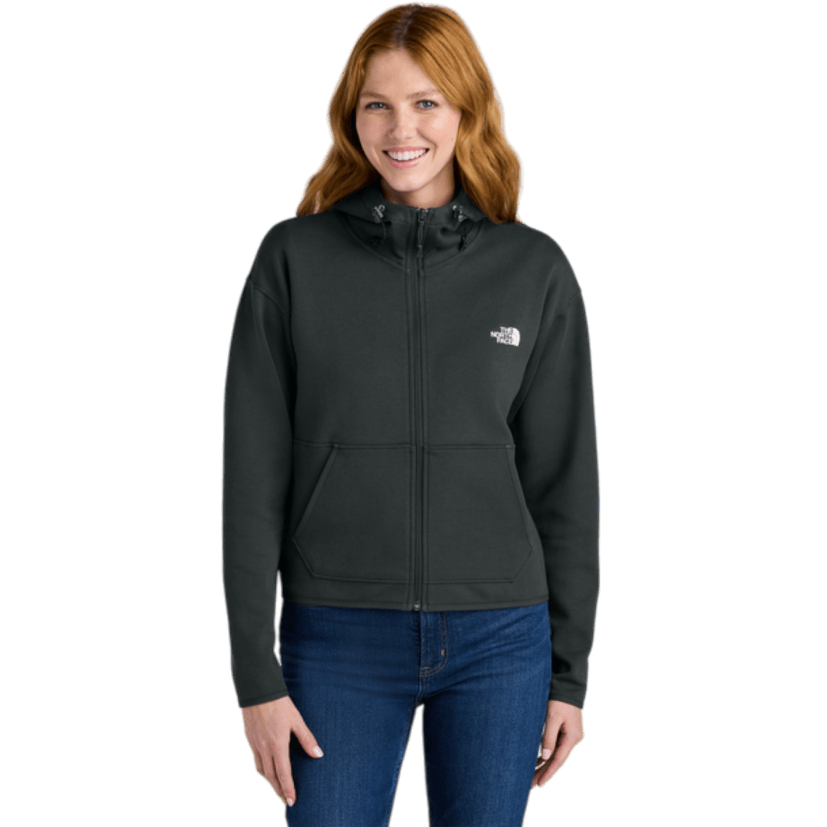 The North Face® Women's Double - Knit Full - Zip Hoodie - Full - Zip Hoodies - SwagWear