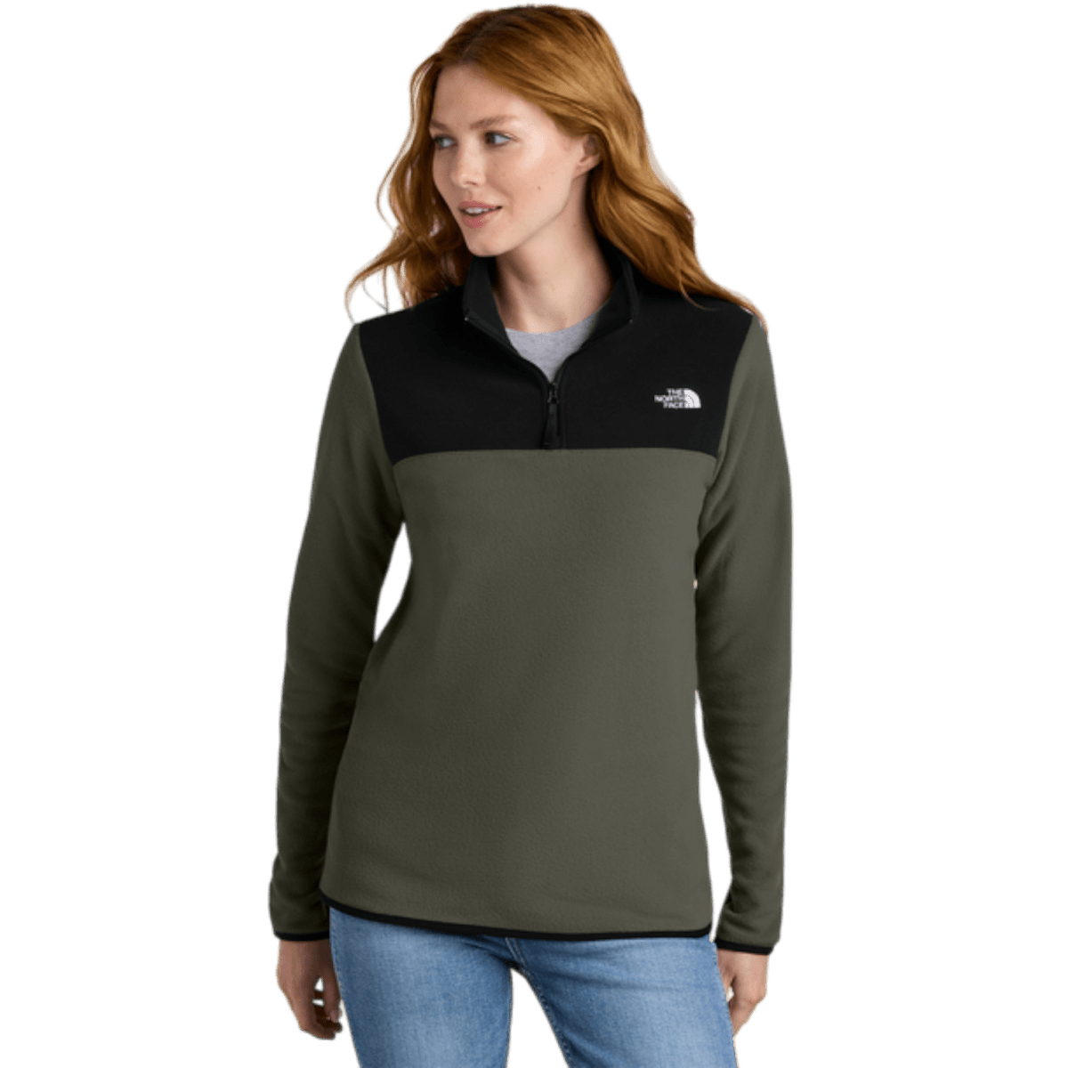 The North Face® Women's Glacier 1/4 - Zip Fleece - Pullovers - SwagWear