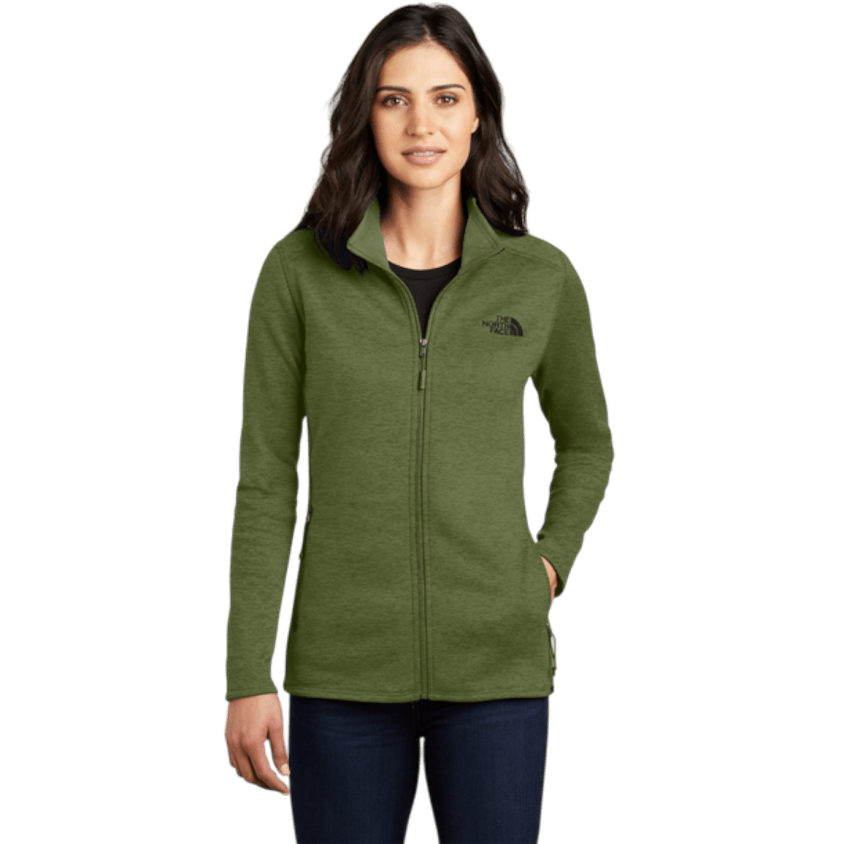 The North Face ® Women's Skyline Full - Zip Fleece Jacket - Fleece Jackets - SwagWear